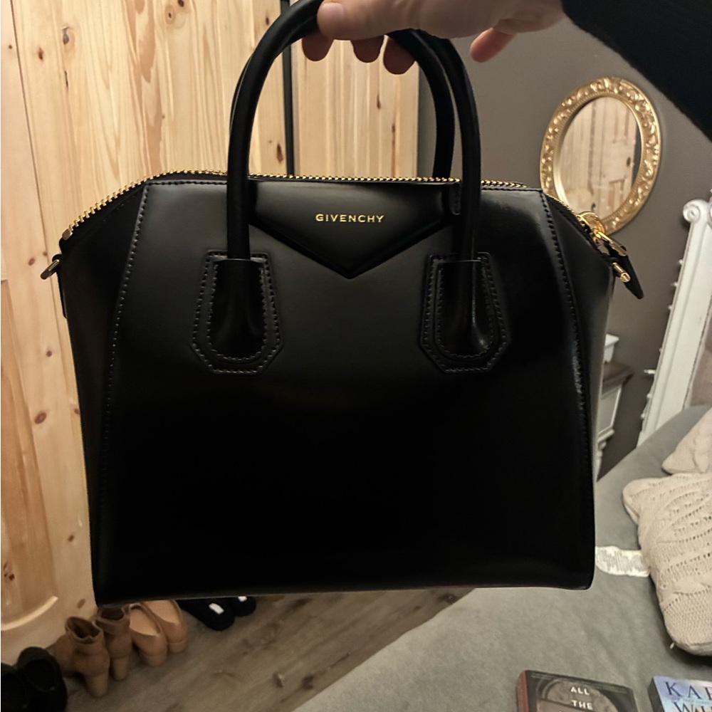 Givenchy Black Leather Satchel